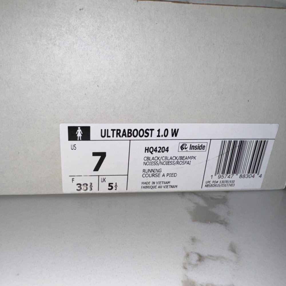 ADIDAS ULTRABOOST 1.0 Womens Sneaker Size 7 - Picture 5 of 5